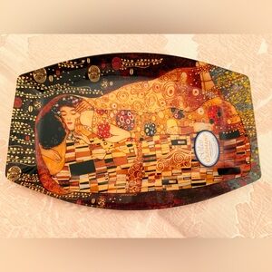 Glass plate The Kiss Gustav Klimt